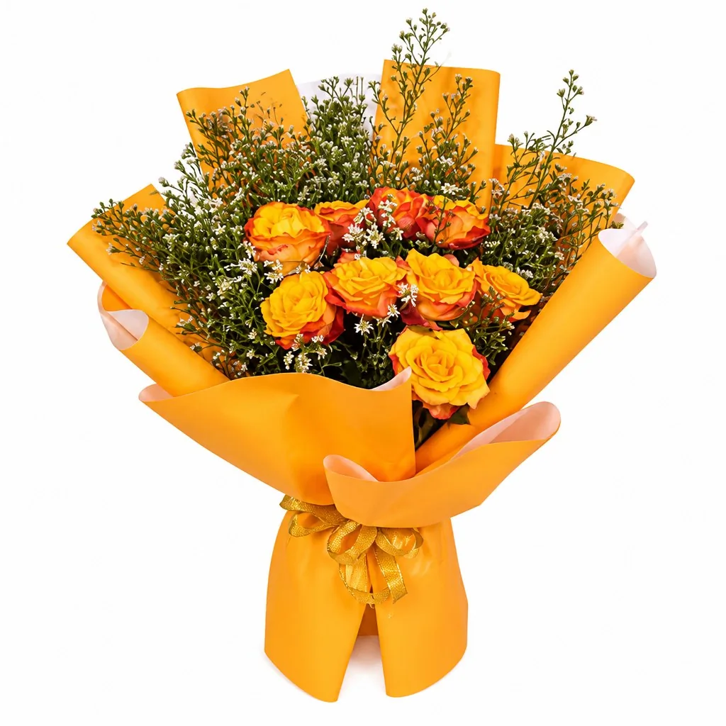 Sunset Orange Bouquet