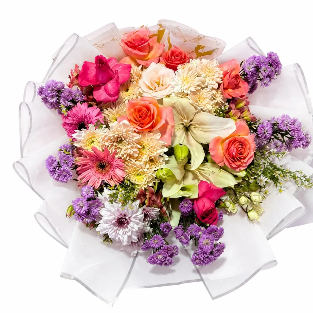 Festive Color Bouquet