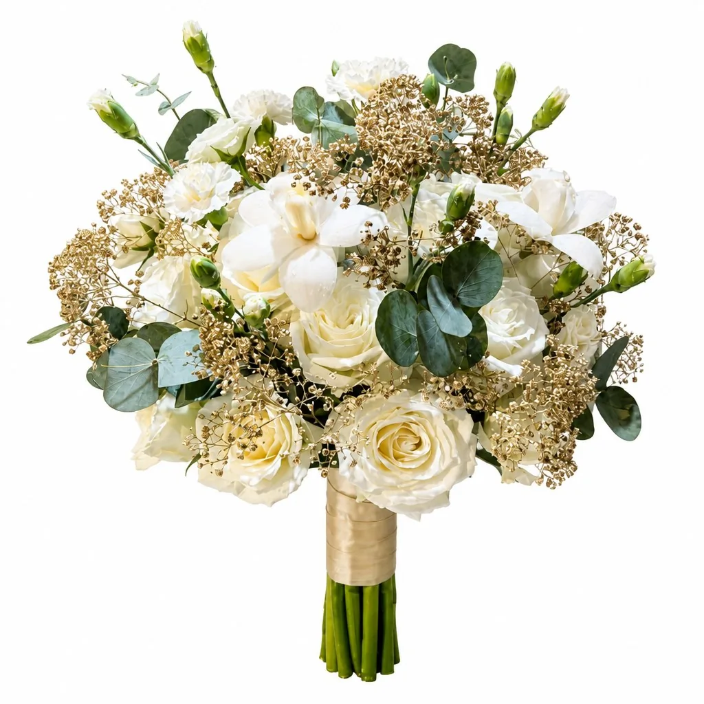 Cream Cascade Bridal