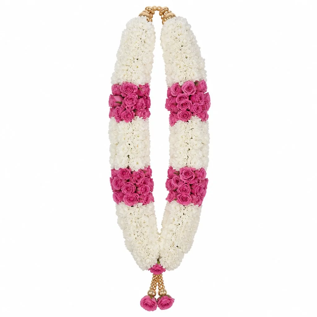 White Accent Garland